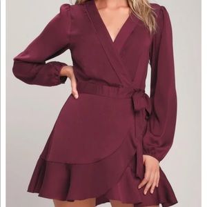 Lulus lilya wrap dress I have in 3 colors